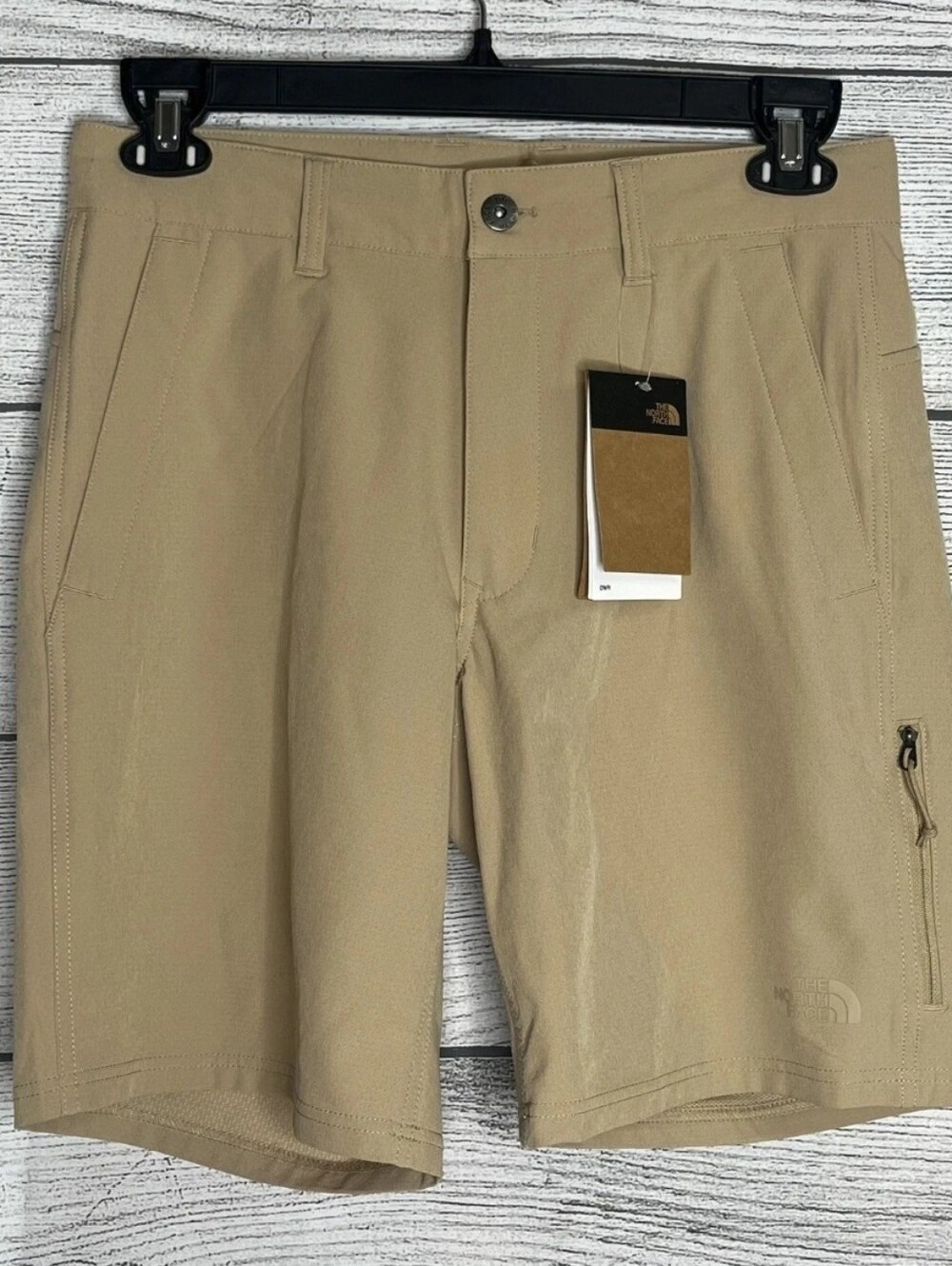 The North Face Men's Rolling Sun Packable Shorts, Khaki, 30 Long